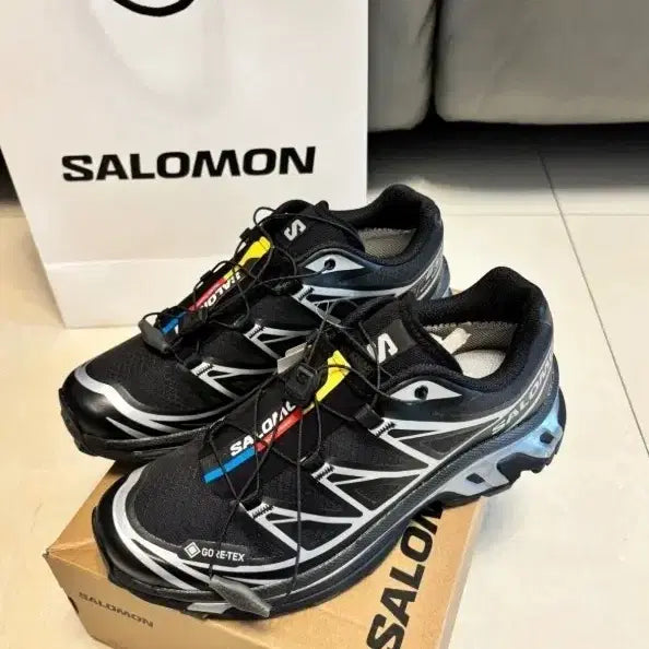 [BUNJANG] Salomon XT-6 ADV Black Hiking Shoes / XT-6 ADV 블랙