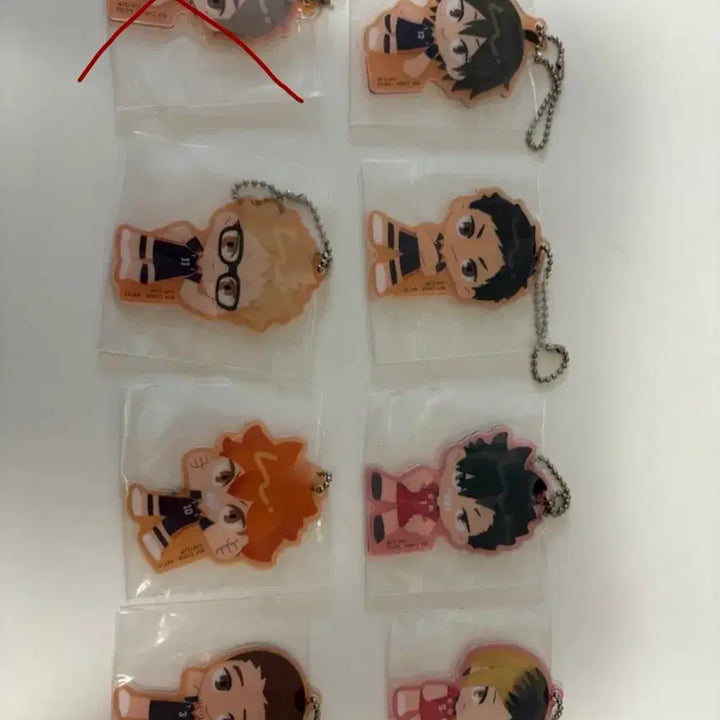 [BUNJANG] Haikyu Acrylic Keyring Bundle Set / 하이큐 이치방쿠지 아크릴 키링