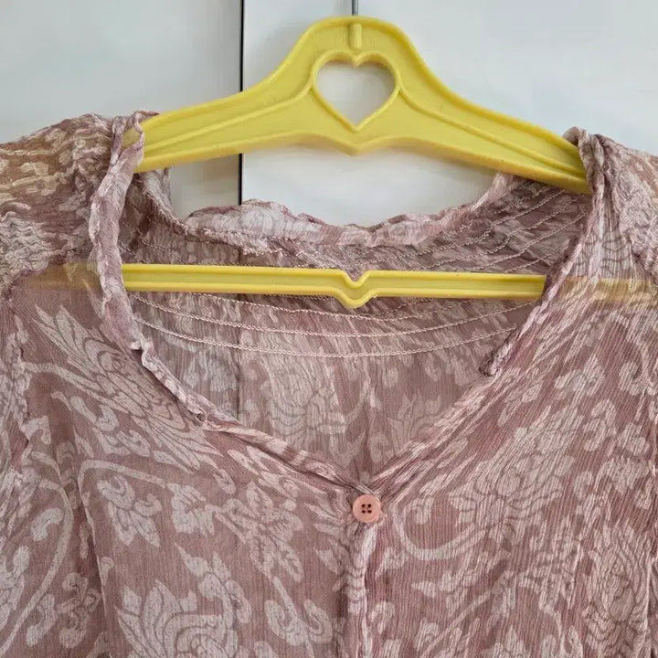 [BUNJANG] Sisleley Flower Pattern Blouse / 시슬리 플라워 패턴 블라우스(무배)