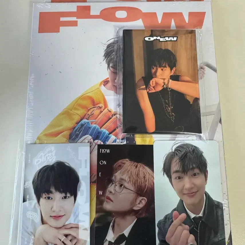 [BUNJANG] SHINee ONEW (Jinki) FLOW Album (Nemo Ver.) POB &amp; Bundle Set / 샤이니 온유 진기 미니3집 플로우 미공포 및 일반반 네모버전 미개봉 양도
