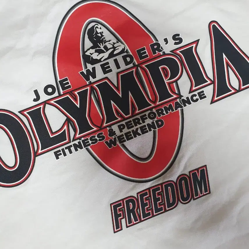 [BUNJANG] Freedom Short Sleeve T-Shirt White 4XL / 프리덤 Freedom 반팔 티셔츠 화이트4XL