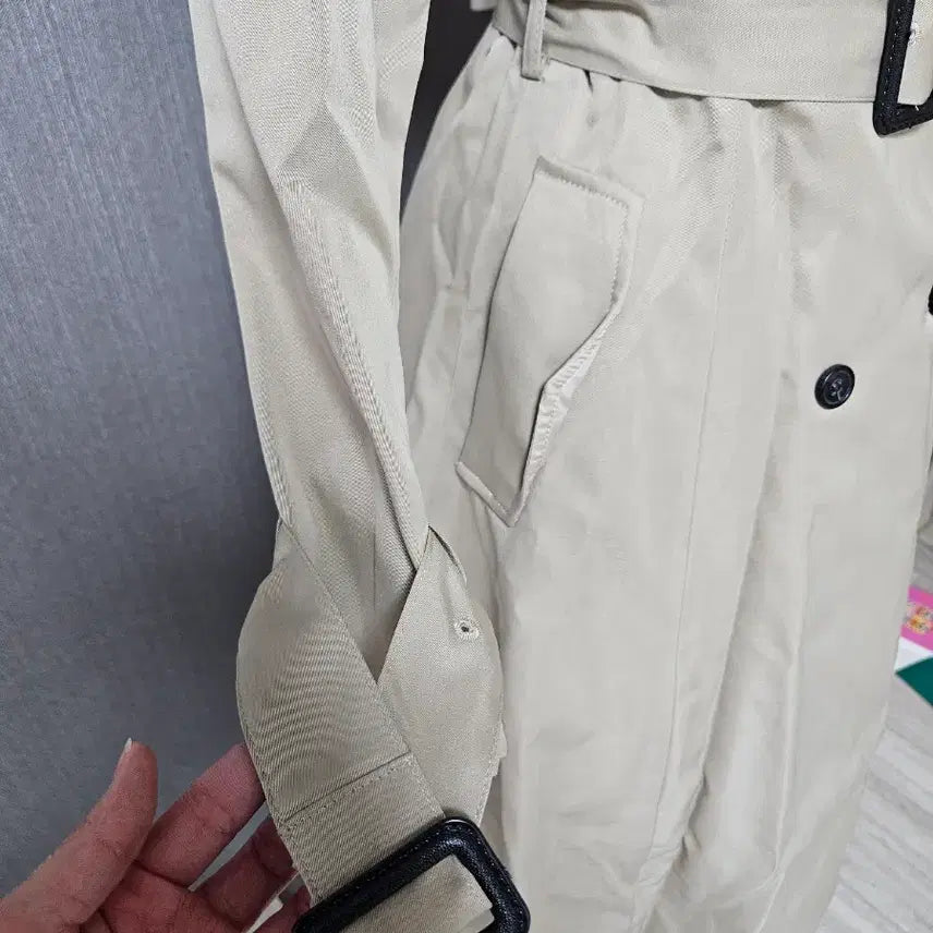 [BUNJANG] Mayyun Beige Trench Coat / (새상품) 메이윤 자체재작  트렌치코트