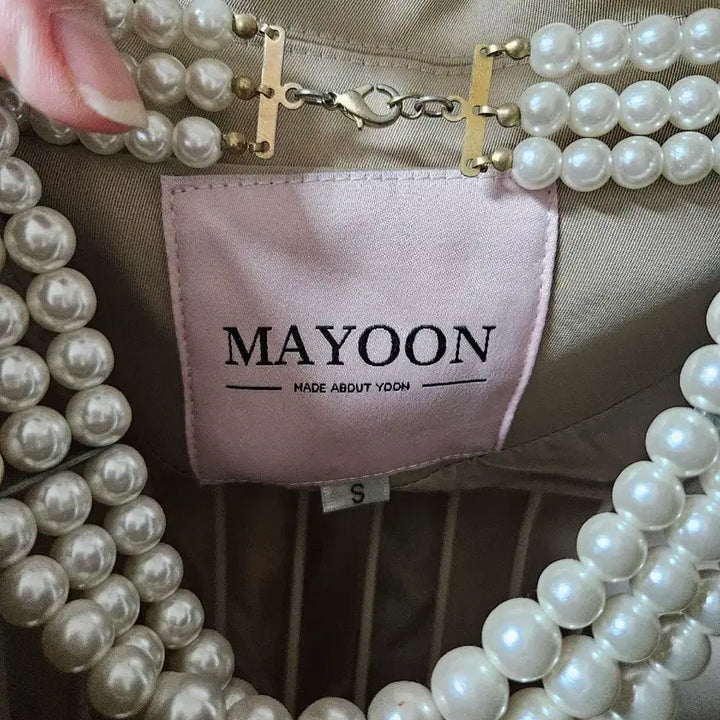 [BUNJANG] Mayyun Beige Trench Coat / (새상품) 메이윤 자체재작  트렌치코트