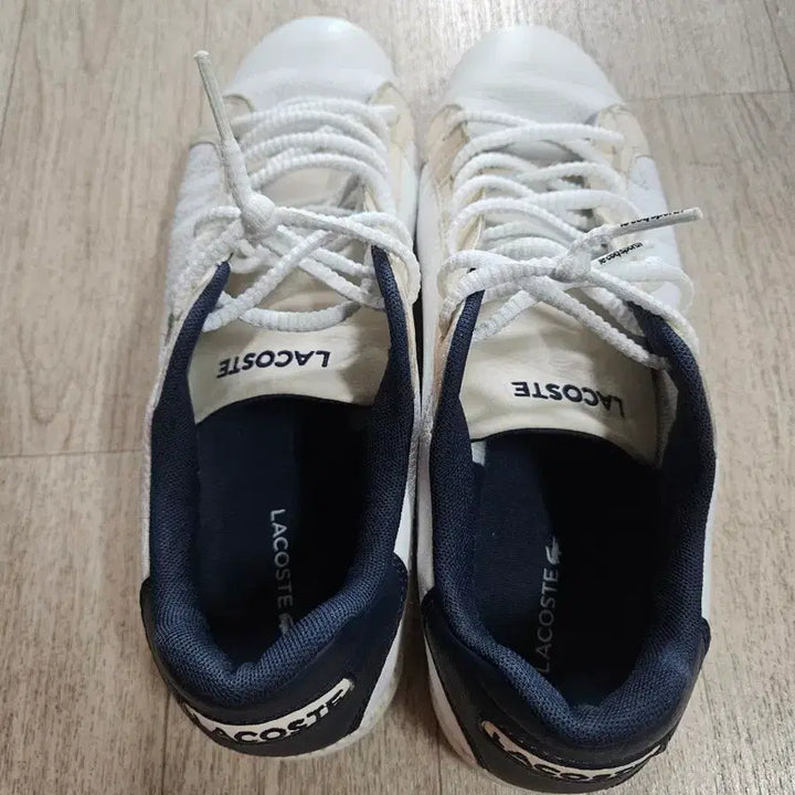 [BUNJANG] Lacoste White Sneakers UK8 / 라코스테 흰색 스니커즈 운동화 UK8