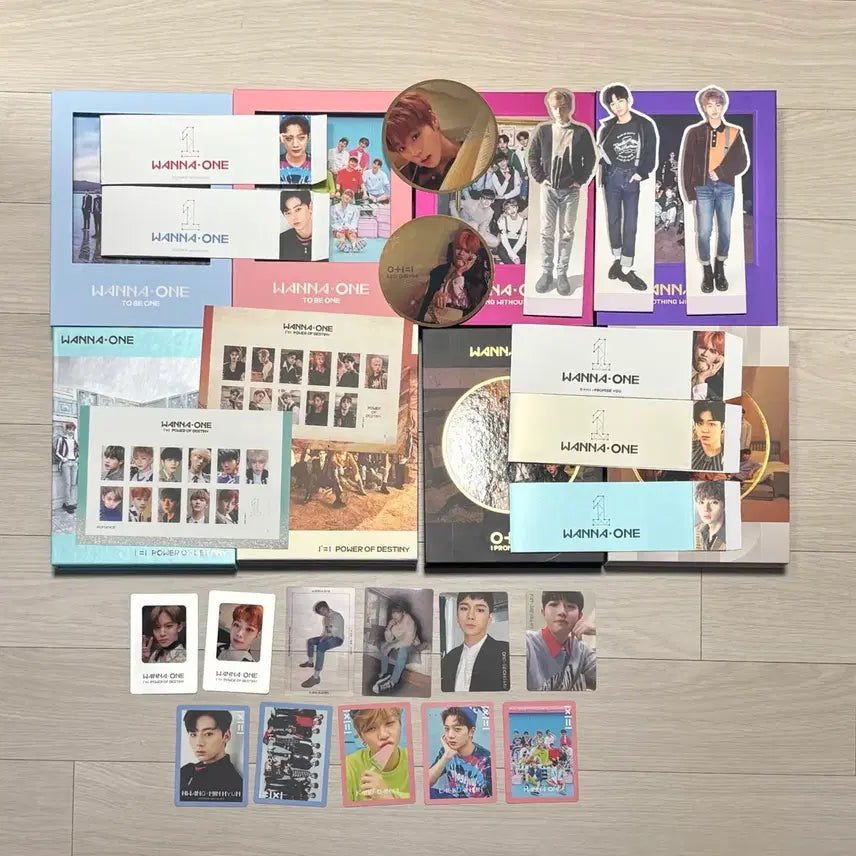 [BUNJANG] Wanna One Album &amp; Photocard Bundle Set / [당일발송] 워너원 앨범&amp;포카 일괄판매