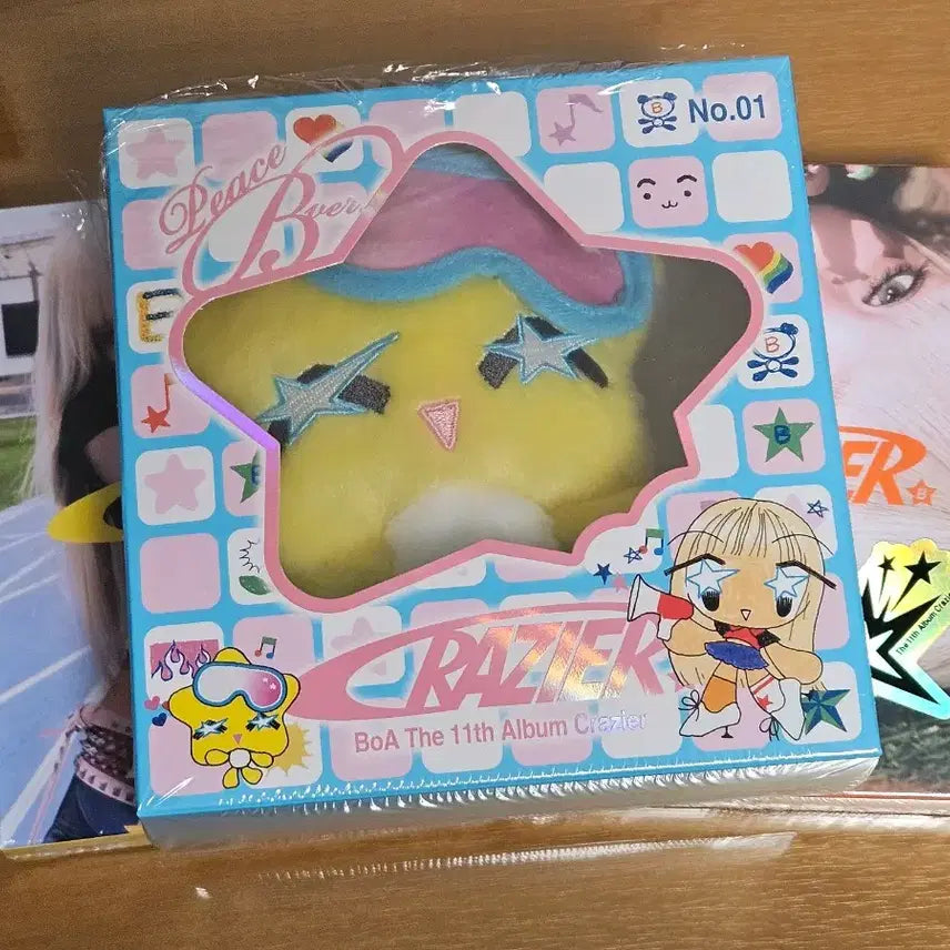 [BUNJANG] BoA 11th Album crazier + PeaceB Version Bundle Set / 보아 11집 Crazier 크레이지어 라우더세트 미개봉 + 피스비 개봉