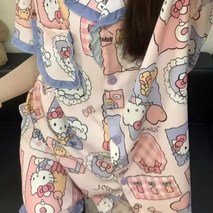 [BUNJANG] Kitty Pajama Set / 키티잠옷세트