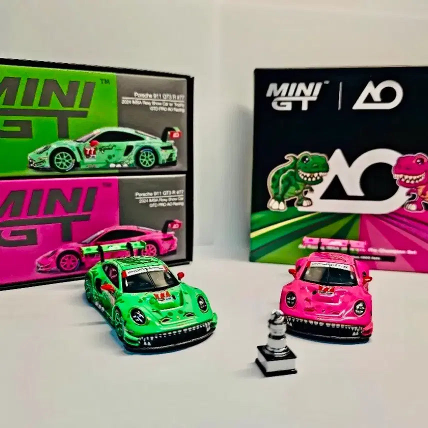 [BUNJANG] MINIGT AO Racing 2024 IMSA GTD Pro Champion Double Set / MINIGT AO Racing 2024IMSA 챔피온 더블 카세트