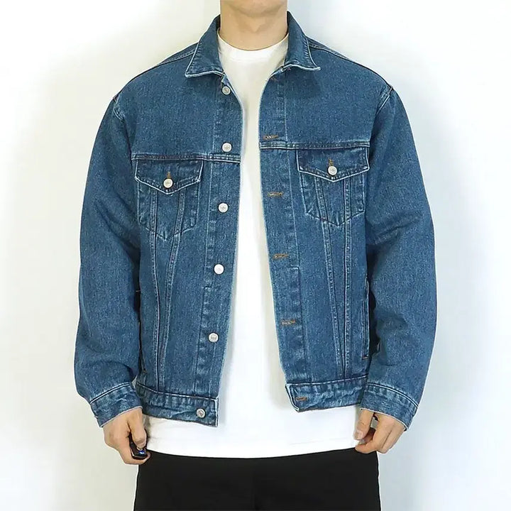 [BUNJANG] Denim Trucker Jacket / 청자켓 데님자켓 트럭커