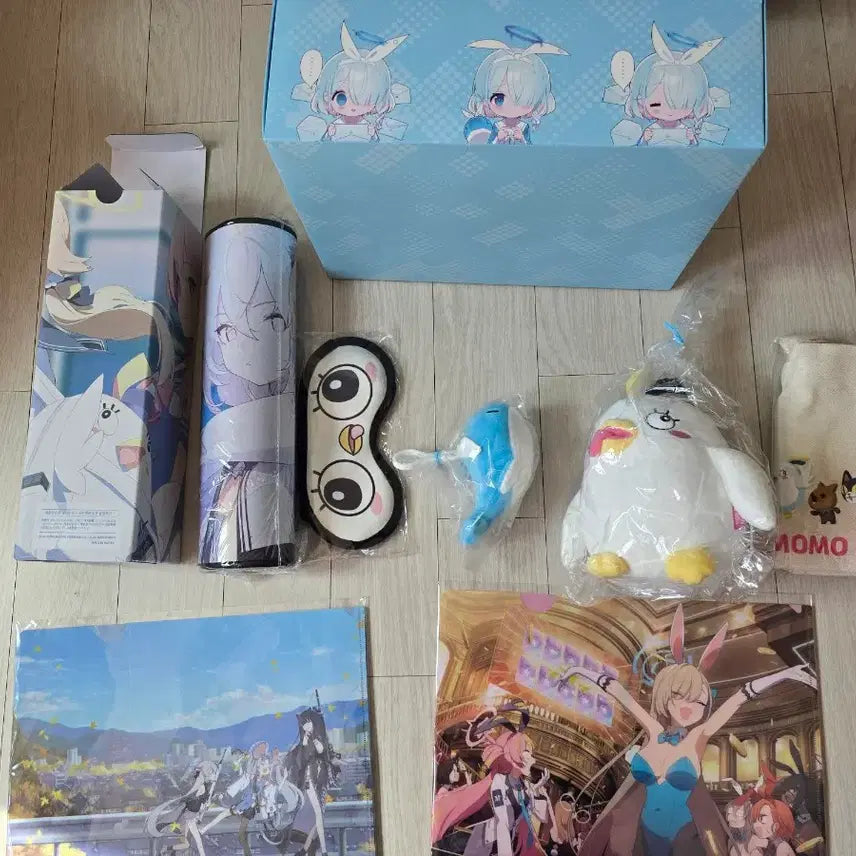 [BUNJANG] Blue Archive Official Goods Package Bundle Set / 블루아카이브 공식 굿즈패키지 싯딤의 상자 풀박스 일괄