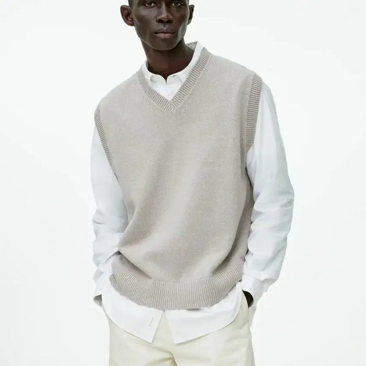 [BUNJANG] Arket Linen Cotton Vest L Size / 아르켓 린넨 코튼 베스트 L사이즈 새제품