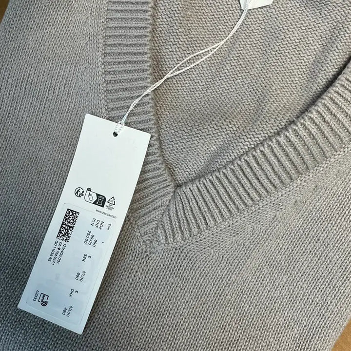 [BUNJANG] Arket Linen Cotton Vest L Size / 아르켓 린넨 코튼 베스트 L사이즈 새제품