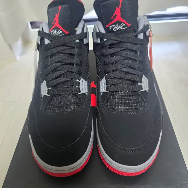 [BUNJANG] Nike Air Jordan 14 Bred Sneakers / 나이키 에어조던4 브레드 300사이즈
