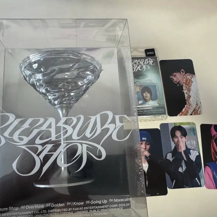 [BUNJANG] SHINee Key Kibum Pleasure Shop Glass Package Bundle Set / 샤이니 키 기범 플레져 샵 글래스 패키지, 슴 미니 미개봉 일괄 양도