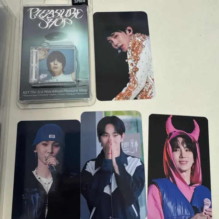 [BUNJANG] SHINee Key Kibum Pleasure Shop Glass Package Bundle Set / 샤이니 키 기범 플레져 샵 글래스 패키지, 슴 미니 미개봉 일괄 양도