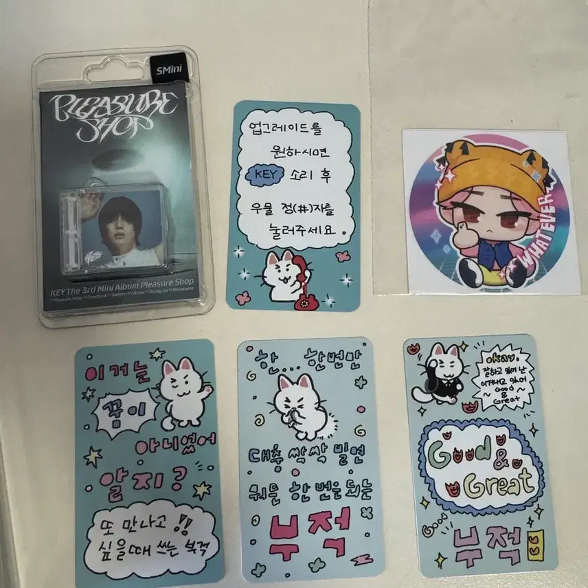 [BUNJANG] SHINee Key Kibum Pleasure Shop Glass Package Bundle Set / 샤이니 키 기범 플레져 샵 글래스 패키지, 슴 미니 미개봉 일괄 양도