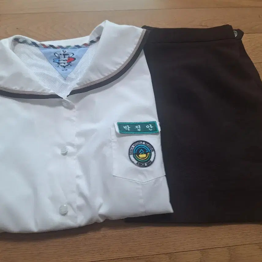 [BUNJANG] School Uniform Summer Set / 예쁜 여자교복 하복교복 짧치세트 빅사이즈c552(오산세마중)