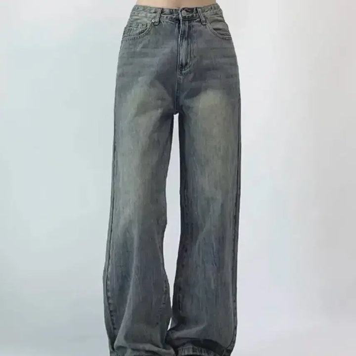 [SOLD OUT] 와이드 데님 청바지