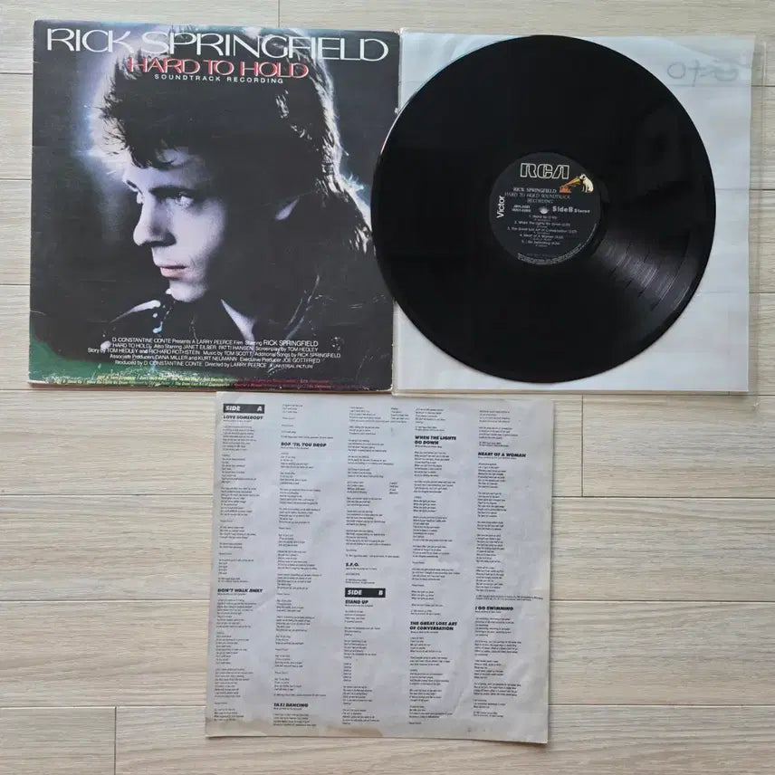 [BUNJANG] Rick Springfield Hard to Hold OST LP / 릭 스프링필드 Hard to Hold OST LP 음반