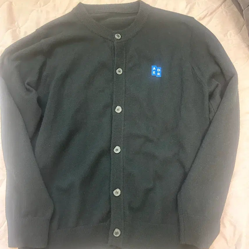 [BUNJANG] ADER Error Significant TRS/BL Tag Cardigan 02 Black / 아더에러 시그니피컨트 TRS/BL 태그 가디건 02 블랙