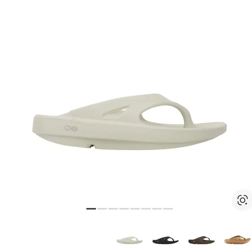 [BUNJANG] OOFOS Original Eggnog Chalk Sandals / OOFOS 우포스 오리지널 에그녹  초크230 240 250새상품
