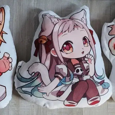 [BUNJANG] Jibaku Shounen Hanako-kun Plush Cushion Set / 지박소년 하나코군 인형 쿠션 3종 세트