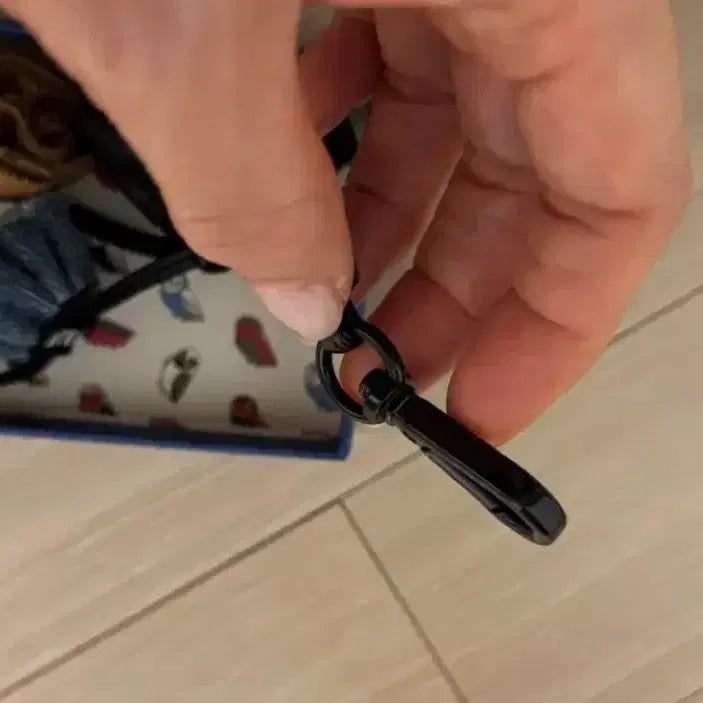 [BUNJANG] Lucky Chouette Real Leather Keyring / 럭키슈에뜨 리얼 레더 키링