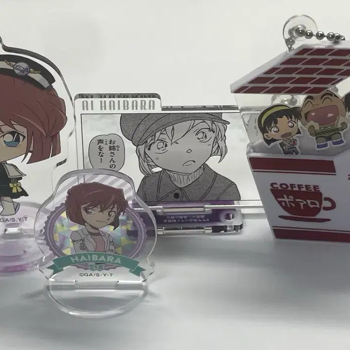 [BUNJANG] Detective Conan Ai Haibara Goods Bundle Set / (일괄) 명탐정 코난 하이바라 아이 굿즈