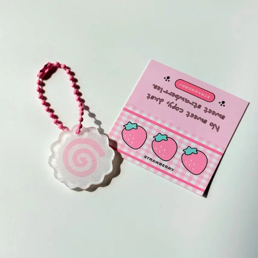 [BUNJANG] Narutomaki Keychain Holder / 나루토마키 키링 키홀더