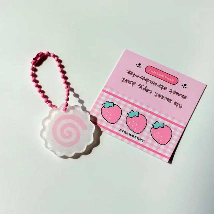 [BUNJANG] Narutomaki Keychain Holder / 나루토마키 키링 키홀더