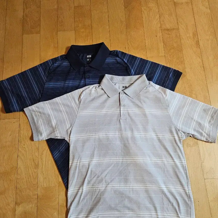 [SOLD OUT] 2장 가격 유니클로 DRY-EX 골프 반팔 폴로셔츠 XL(아담 스콧 착용