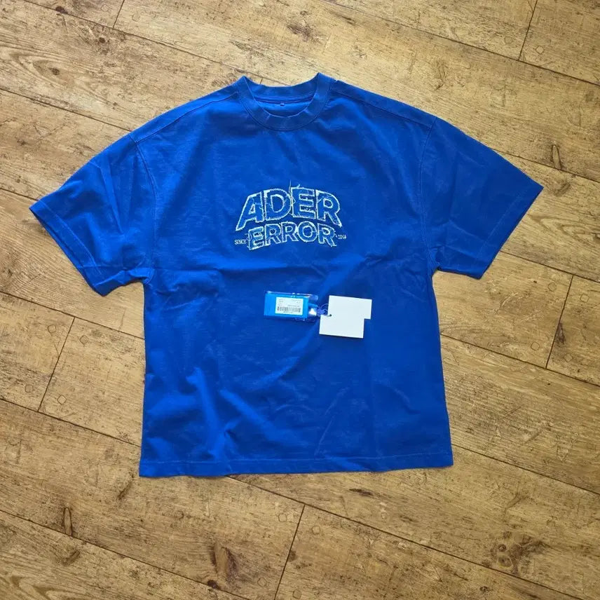 [SOLD OUT] [L] 아더에러 에드카 로고 티셔츠 z-blue