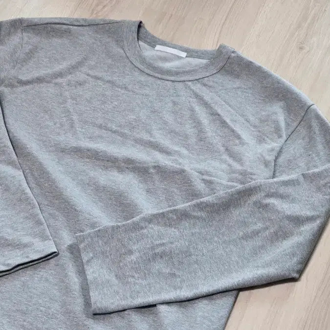 [BUNJANG] Dive In Long Sleeve Black + Gray / 다이브인 롱 슬리브 블랙 + 그레이