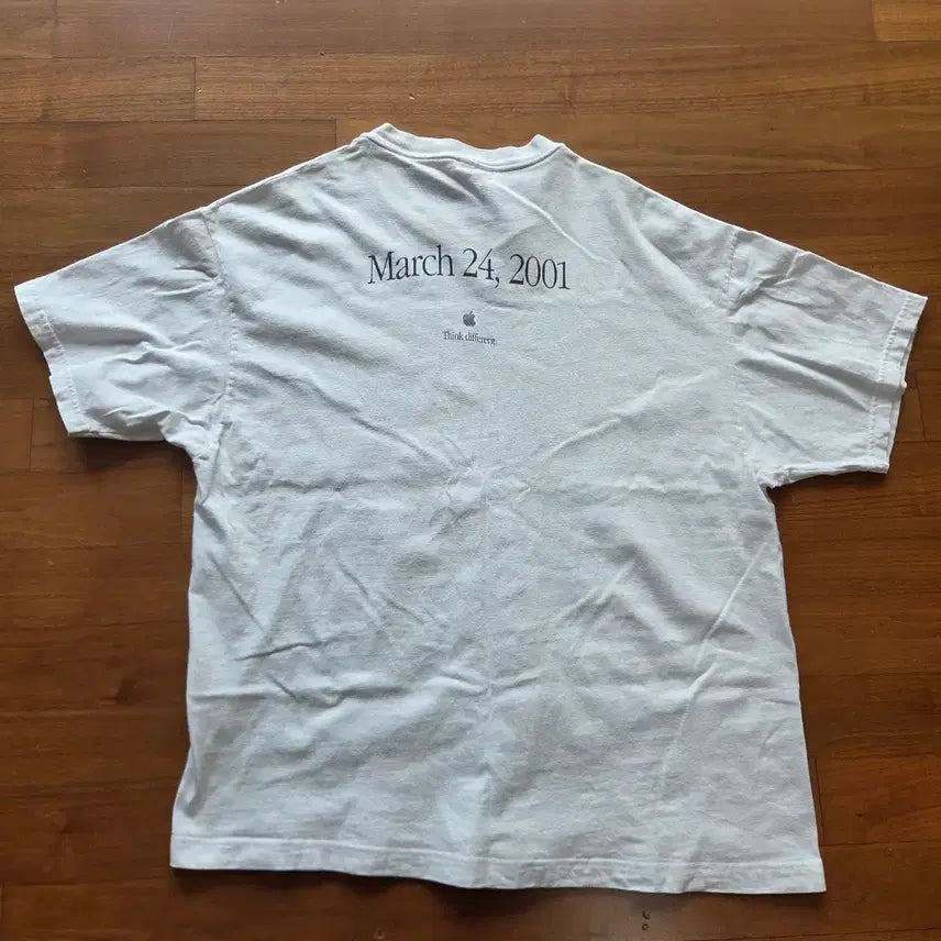 [BUNJANG] 00s Apple X Logo Promo T-Shirt XL / 00s Apple X로고 프로모 티셔츠 [xl]