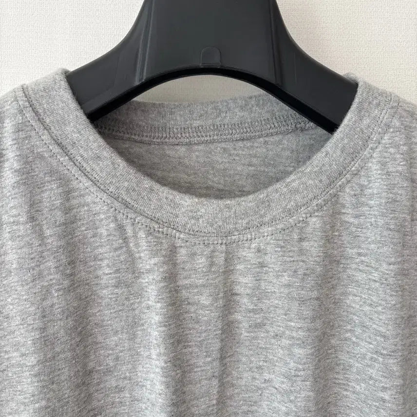 [SOLD OUT] *새상품* 고급 국산 면 100% 남성 그레이 기본 반팔티셔츠 회색 면티