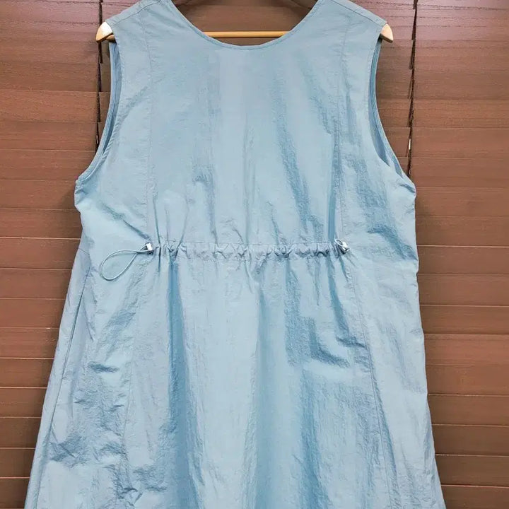 [BUNJANG] Thursday Island Sleeveless Maxi Dress M / 써스데이아일랜드하늘색 끈 조절 민소매 원피스