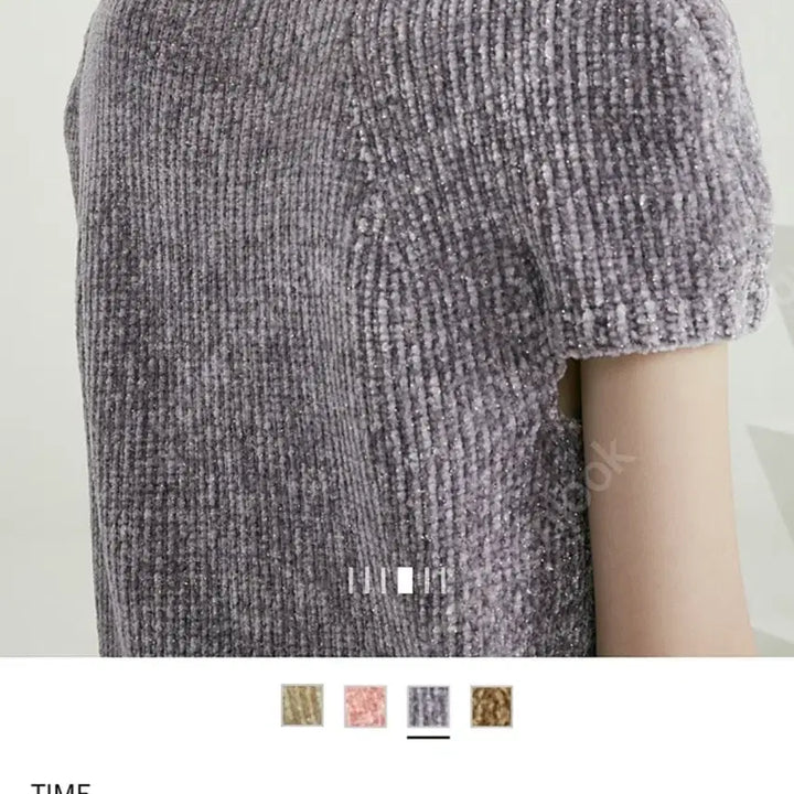 [BUNJANG] Time Glitter Knit Top / 타임 글리터 니트