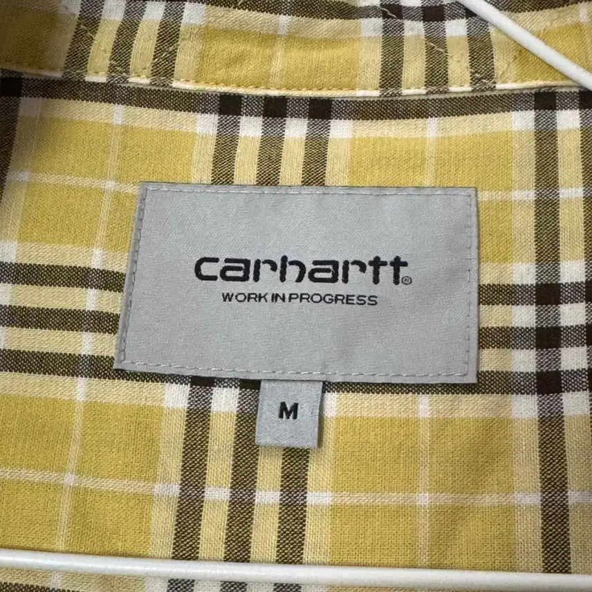 [BUNJANG] Carhartt Nibben Check Short Sleeve Shirt / 칼하트 니벤 체크 반팔 셔츠
