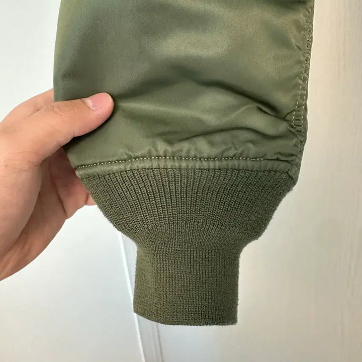 [SOLD OUT] 알파인더스트리 MA-1 항공점퍼 XL 세이지 그린