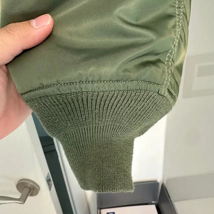 [SOLD OUT] 알파인더스트리 MA-1 항공점퍼 XL 세이지 그린