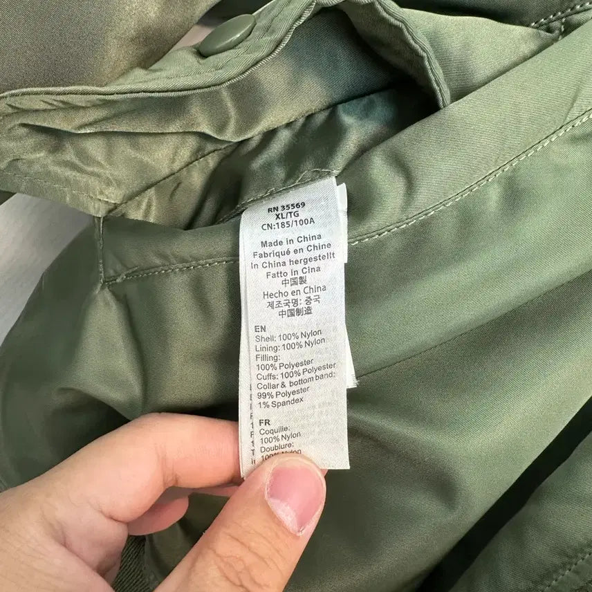 [SOLD OUT] 알파인더스트리 MA-1 항공점퍼 XL 세이지 그린