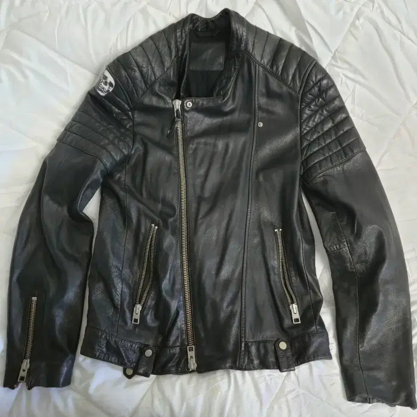 [BUNJANG] AllSaints Leather Rider Jacket / 올세인츠 가죽 라이더자켓