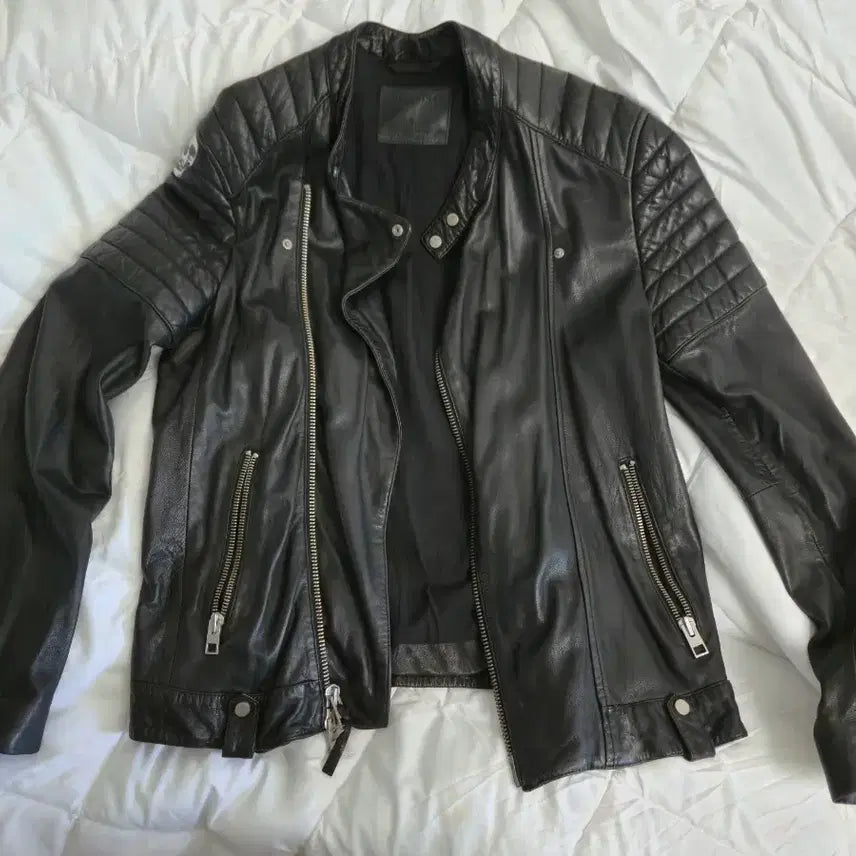 [BUNJANG] AllSaints Leather Rider Jacket / 올세인츠 가죽 라이더자켓