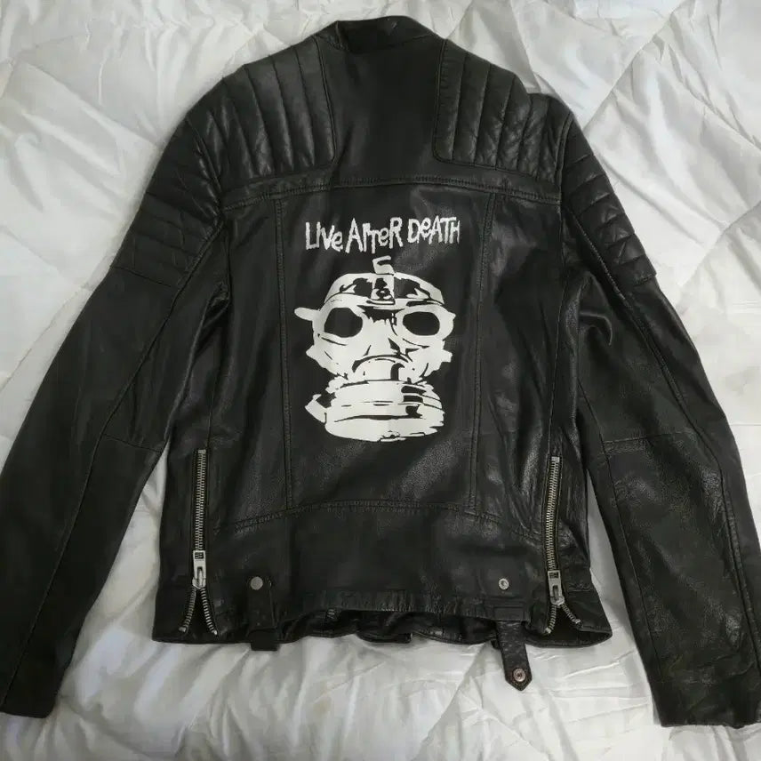 [BUNJANG] AllSaints Leather Rider Jacket / 올세인츠 가죽 라이더자켓
