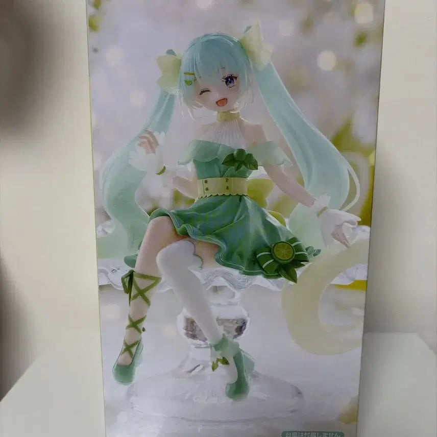 [SOLD OUT] 하츠네 미쿠 후류 누들스토퍼 피규어 라임