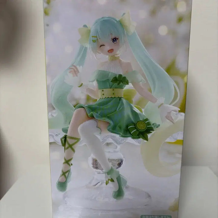 [SOLD OUT] 하츠네 미쿠 후류 누들스토퍼 피규어 라임