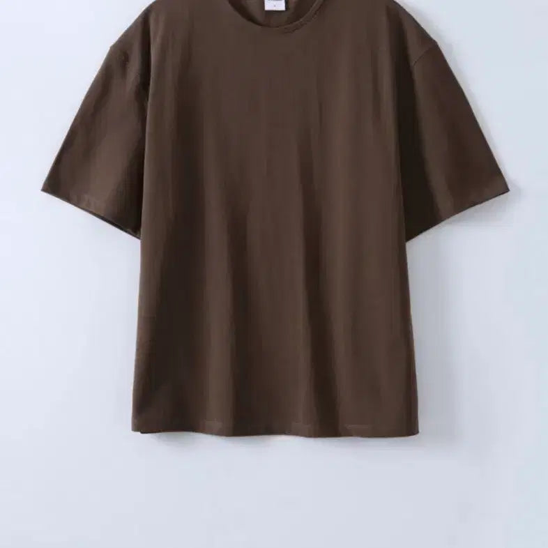 [BUNJANG] Woodb Vacation T-shirt Brown Size 1 / 우드비 바캉스 티셔츠 브라운 1사이즈