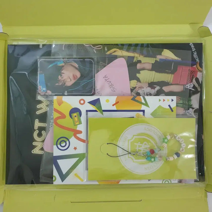 [BUNJANG] NCT WISH Riku Japan Fanclub Kit Keyring / 엔시티 위시 일본 팬클럽 키트 리쿠 키링 박스