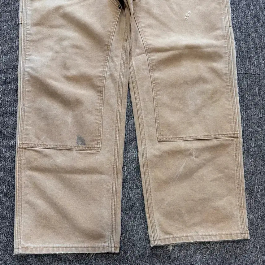 [SOLD OUT] 90s USA 칼하트 베이지 더블니 팬츠 34