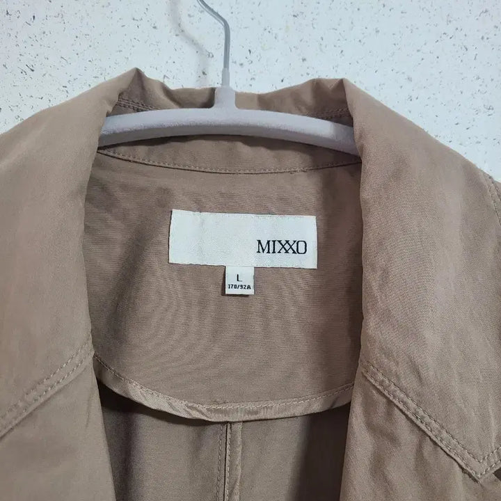 [BUNJANG] MIXXO Linen Trench Coat Beige / MIXXO 린넨 트렌치 코트 베이지
